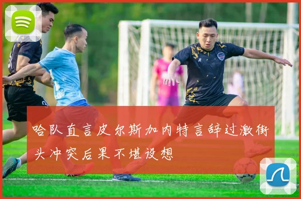 哈队直言皮尔斯加内特言辞过激街头冲突后果不堪设想